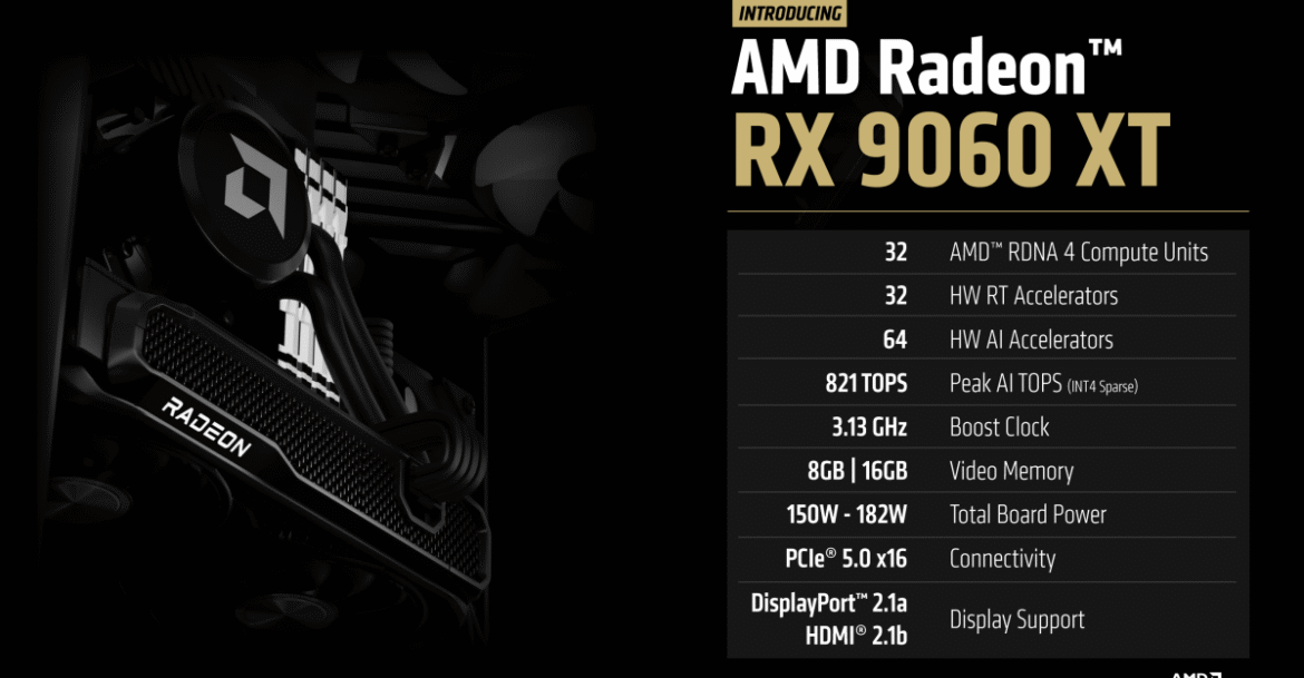 AMD’s new RX 9060 XT looks set to challenge Nvidia’s RTX 5060