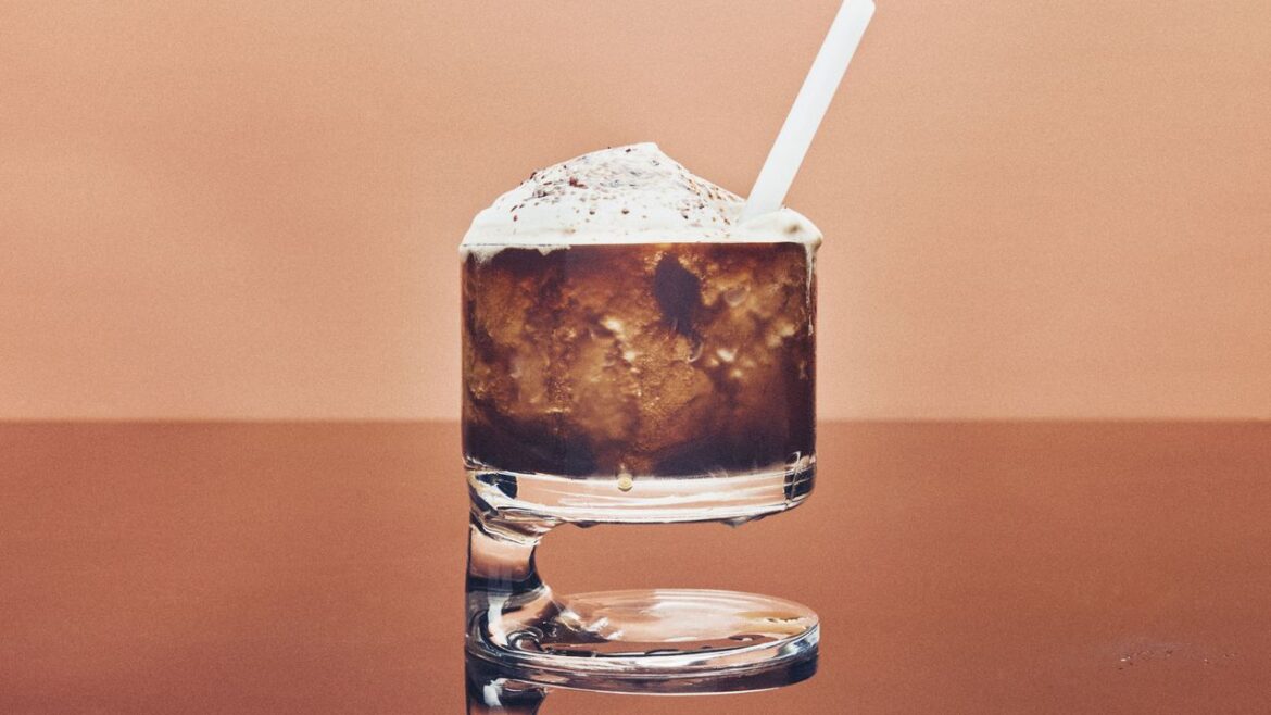 Frozen Espresso Martini With Spiked Whipped Cream Recipe