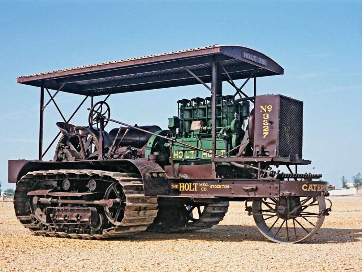 How Benjamin Holt and his Caterpillar Crawlers Helped Win World War I