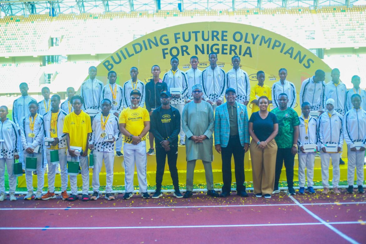MTN CHAMPS grand finale crowns top young athletes across Nigeria