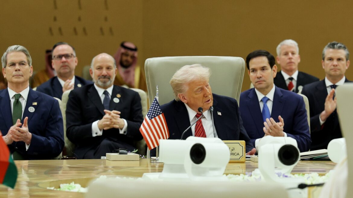 Trump meets Syria's interim president al-Sharaa : NPR