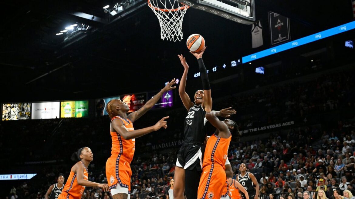 Aces' A'ja Wilson becomes fastest WNBA player to 5,000 points