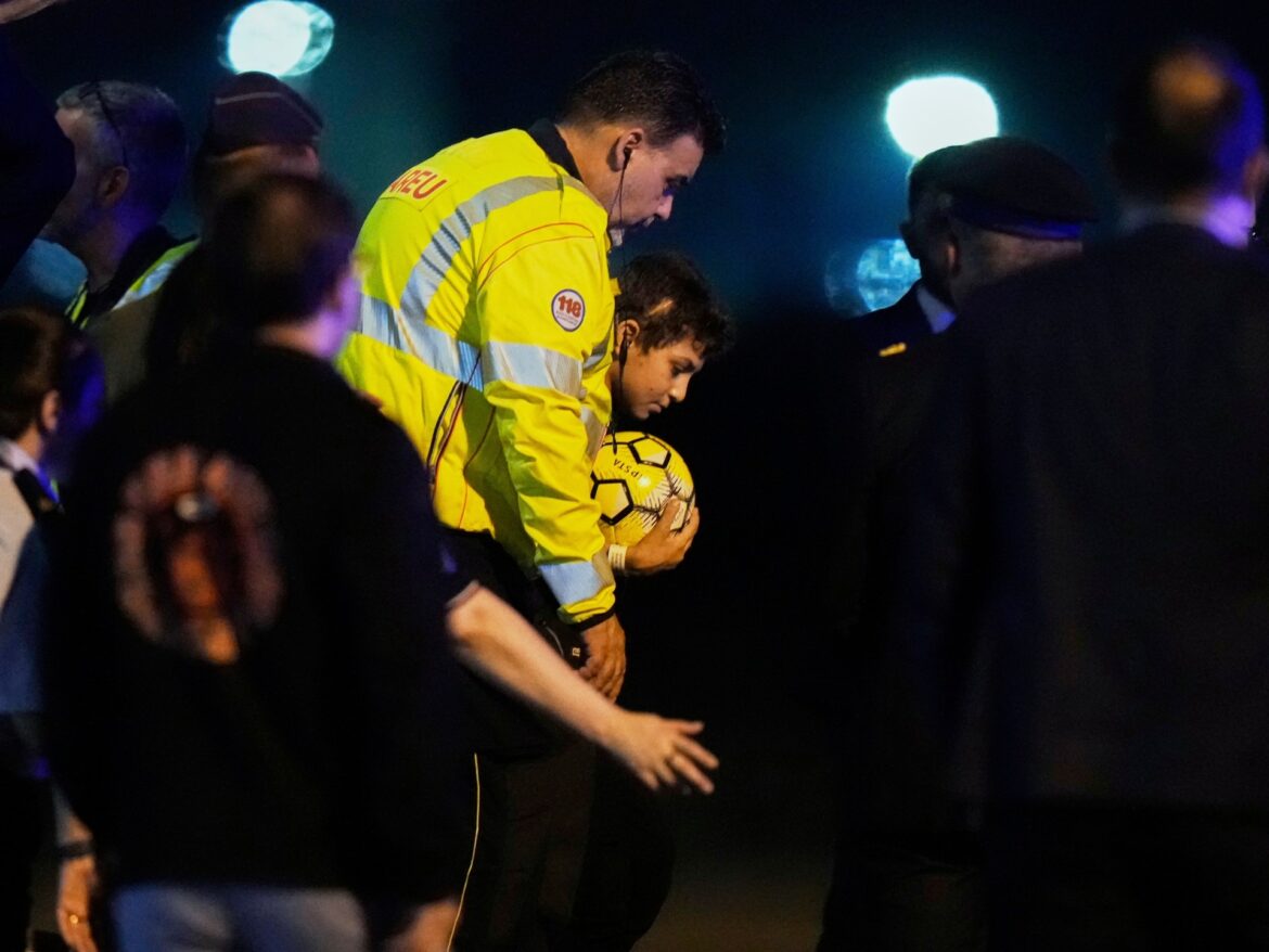 Boy who lost nine siblings in Israeli attack arrives in Italy for treatment | Israel-Palestine conflict News