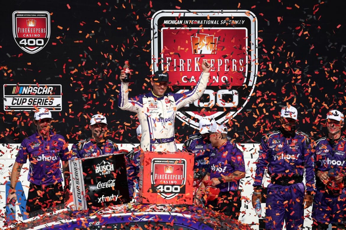 Denny Hamlin’s Michigan Win Shows He Is Championship Ready