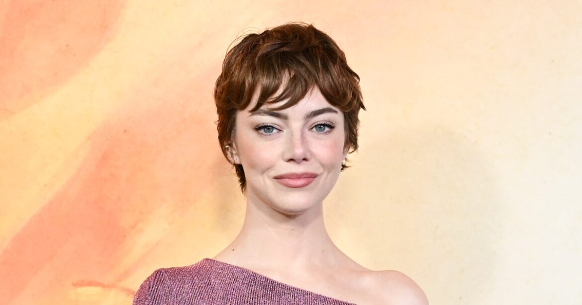 Emma Stone Nails ’70s Boho Glam at the Eddington Premiere