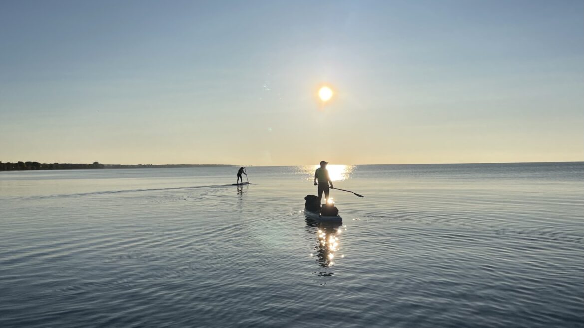 He paddled for 1,200 miles for a book about ‘blue space’ : NPR