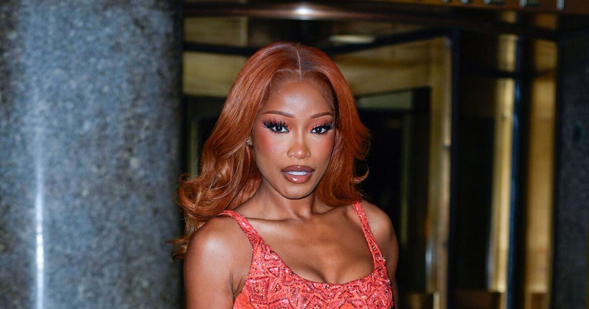 Keke Palmer Is on a Red-Hot Vintage Fashion Run in Looks From Versace to Chanel