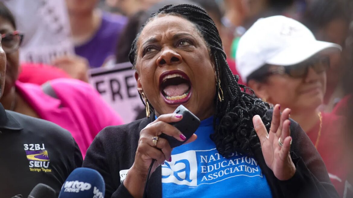 NEA president defends illegal immigrant rights amid violent Los Angeles protests