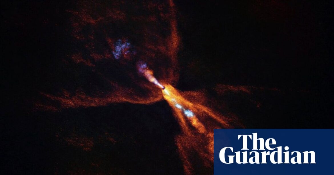 Astronomers see formation of new solar system around distant sun for first time | Astronomy