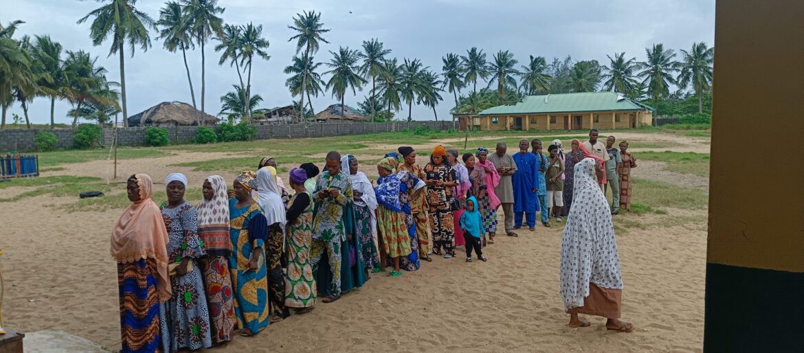 Voters turn out in Lekki LCDA despite one-party dominanton