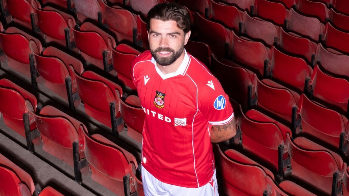 Wrexham unveil 2025-26 home kit for return to Championship