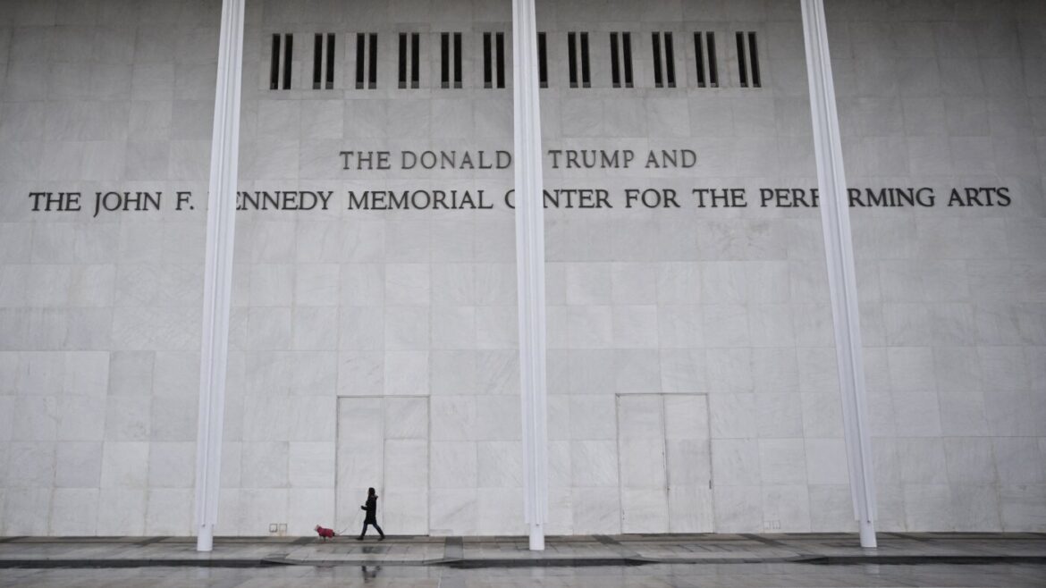 Kennedy Center memo details cosmetic changes and facility repairs : NPR