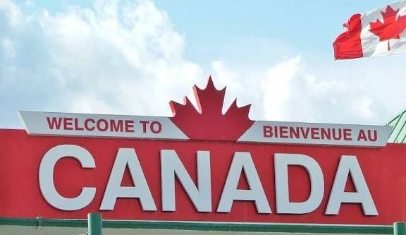 Image of welcome to CANADA banner depicting How to Relocate to Canada from Nigeria